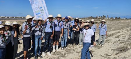 Discovering the Djerba's coast: a day of awakening, action and creativity for young people